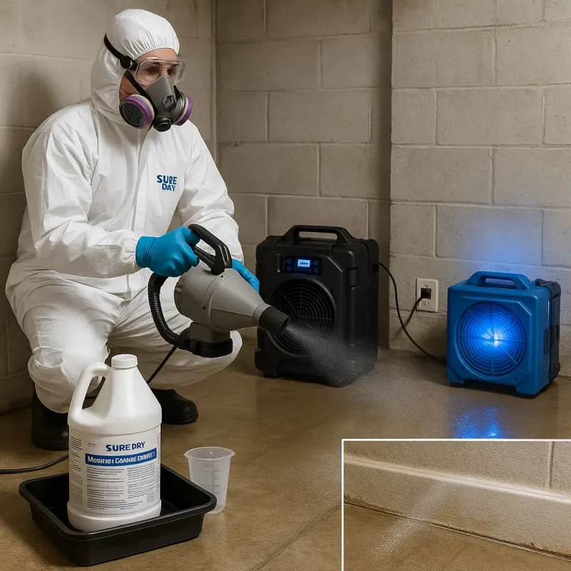 Sanitization and Odor Removal process in Randolph, UT