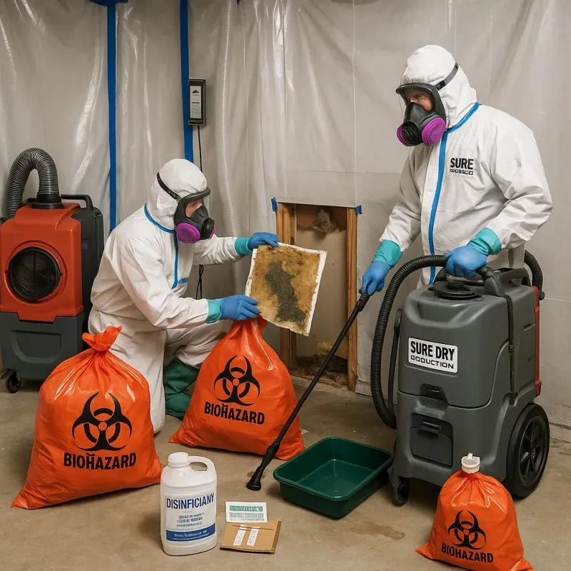 Contaminated Water Handling Protocols process in Randolph, UT