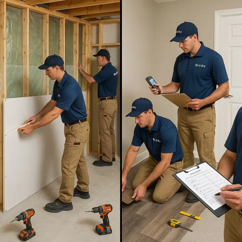 Repairs and Reconstruction process in Randolph, UT